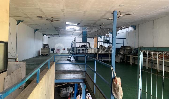 Gudang Kosambi permai dadap 2 lantai bagus dan siap pakai bebas banjir akses kontainer 40 feet izin industri dekat dengan tol bandara