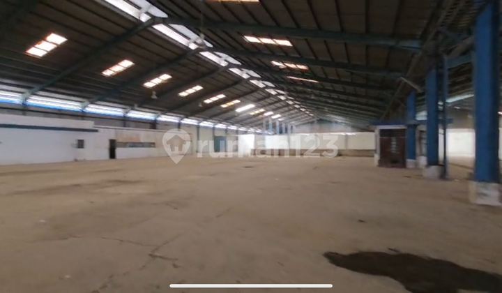 Gudang Bagus Di Jatake Tangerang Siap Pakai Izin Industri Akses Kontainer 40 Feet