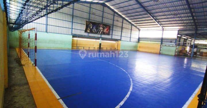 Lapangan Futsal Bisa Untuk Gudang Di Cipamokolan, Rancasari, Derwati, Bandung Dekat Kawasan Summarecon Dan Industri Gedebage 2