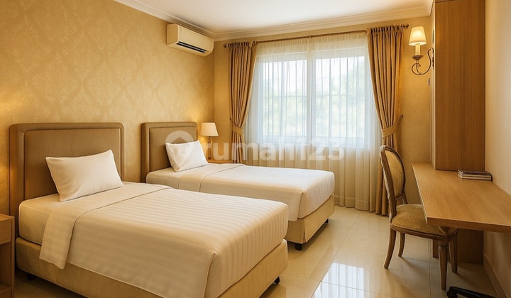 Pajajaran - Dijual Gedung Apartemen Hotel Sayap Pajajaran, Bandung bisa untuk Kantor