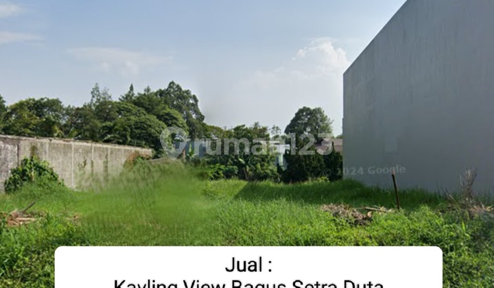 Setra Duta - Jual Tanah Kavling View Bagus Setra Duta Residence Hadap Utara
