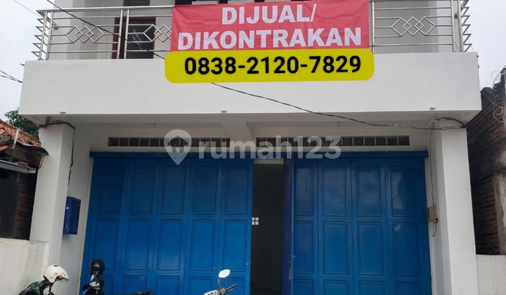 For Sale or For Rent 4-Storey Strategic Shop House on Main Road Limbangan, Garut. Suitable for Office, Bank, Business. 1
