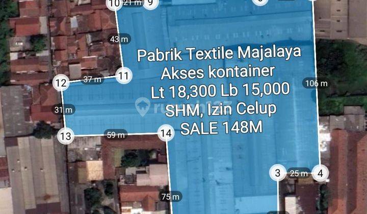 Pabrik Tekstil Masih Aktif Operasional Di Majalaya Kabupaten Bandung 1