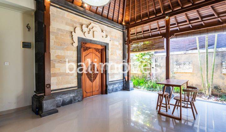 Rumah Bergaya Bali Tiga Kamar Tidur Di Sanur 1