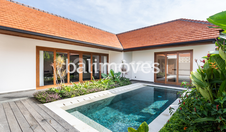 Vila Baru Yang Cantik Tiga Kamar Tidur Di Kompleks Tepi Pantai Sanur