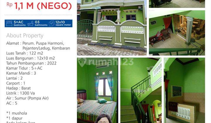 Rumah Bangunan Baru Kokoh Purwokerto 1
