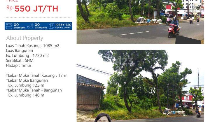 Lahan Bangunan Luas Strategis Purwokerto 1