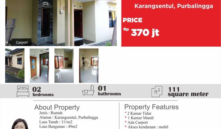 Rumah Dijual Perumahan Di Purbalingga 1