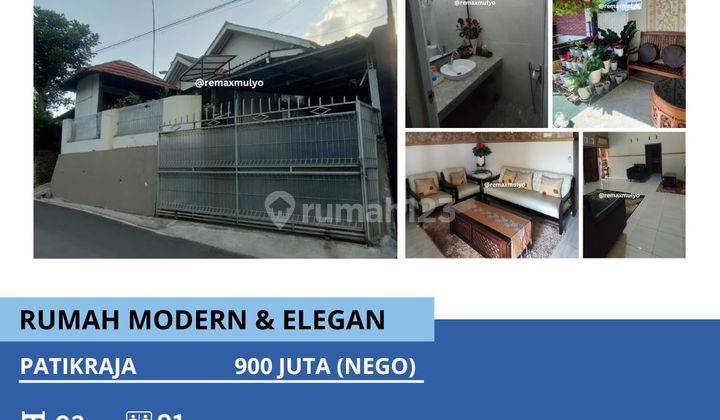 Dijual Rumah Modern Dan Elegan Di Patikraja 1