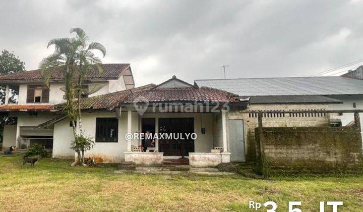 Dijual Rumah dan Tanah Tepi Jalan Provinsi Area Purbalingga  1
