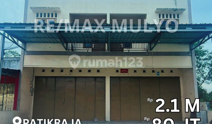 For Sale and For Rent 2 Shophouses With 2 Floors in Jalan Besar Patikraja Area 1