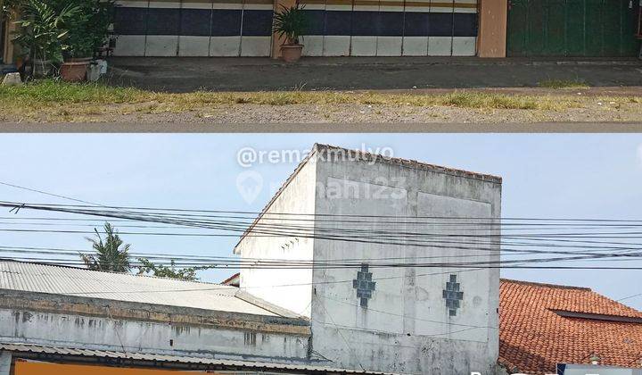 DIJUAL RUMAH DAN TOKO DI TEPI JALAN RAMAI 1