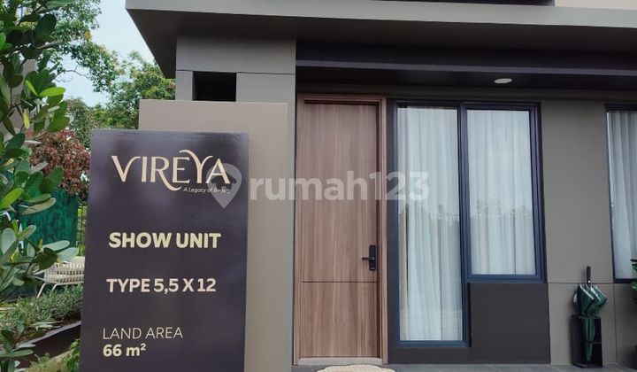 Brand New dan Promo ! Rumah 2 Lantai di Cluster Vyorelle Vireya BSD Dekat Akses Tol Brand New dan Promo ! Rumah 2 Lantai di Cluster Vyorelle Vireya BSD Dekat Akses Tol