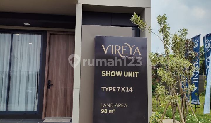 Promo Terbatas !! Rumah 2 Lantai Tipe Besar di Cluster Vyorelle Vireya BSD, Full Fitur Smart Home Promo Terbatas !! Rumah 2 Lantai Tipe Besar di Cluster Vyorelle Vireya BSD, Full Fitur Smart Home