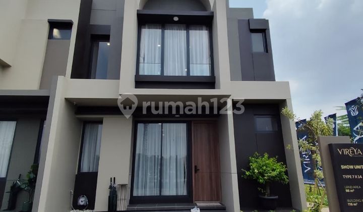 Promo Terbatas !! Rumah 2 Lantai Tipe Besar di Cluster Vyorelle Vireya BSD, Full Fitur Smart Home Promo Terbatas !! Rumah 2 Lantai Tipe Besar di Cluster Vyorelle Vireya BSD, Full Fitur Smart Home