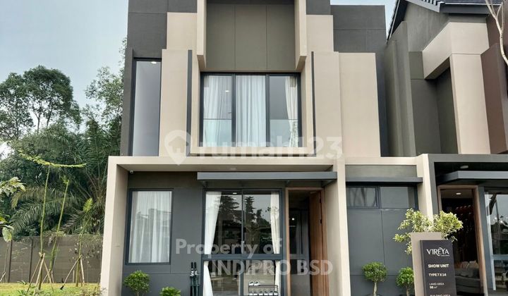 Terbaru dan Limited Stock !! Rumah Modern 2 Lantai Dekat Akses Toll di Vireya BSD 2