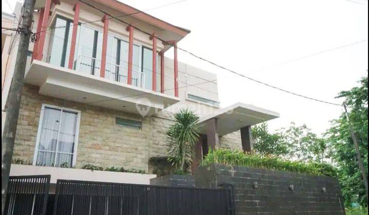 Di jual rumah mewah ada kolam renang di cipinang indah jakarta timur 1