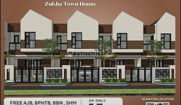 Dijual Rumah Baru Dalam Town House di Pondok Kelapa Jakarta Timur 1