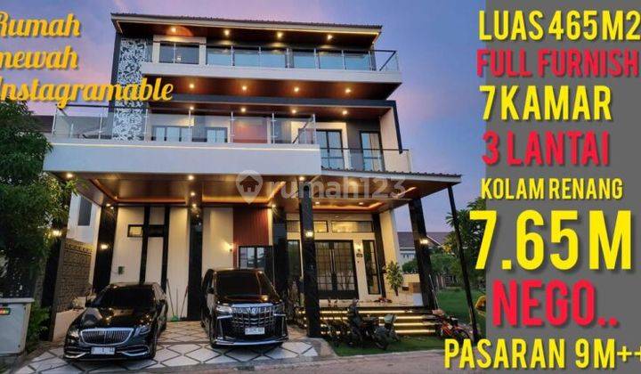 Rumah Modern Dan Full Furnish di Palm Sparing Jakarta Garden City 1