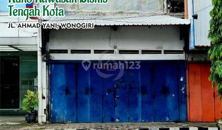 Ruko tengah kota wonogiri di Jl ahmad yani  2