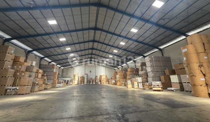 Factory in Waru Strategically Located Near Juanda Toll Road and Sier