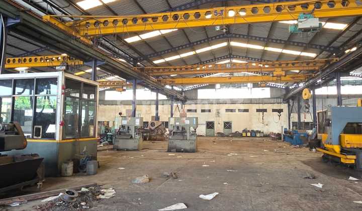 Factory in Driyorejo Former Steel Fabrication Factory Near Tenaru Toll Road Factory in Driyorejo Former Steel Fabrication Factory Near Tenaru Toll Road