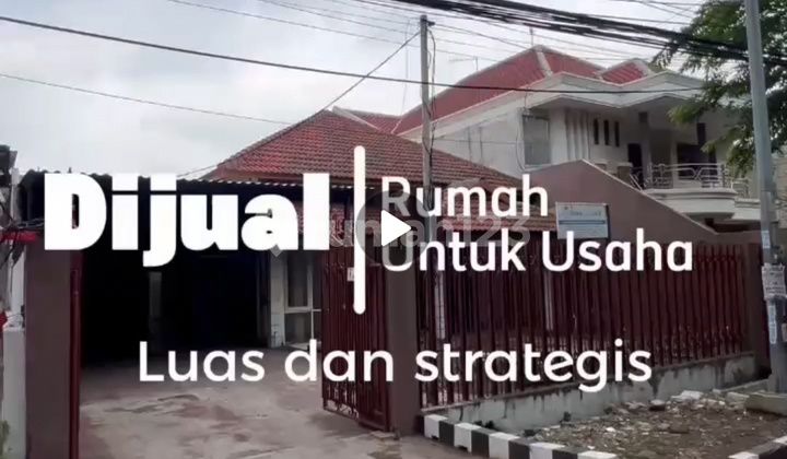 [komersial Area] Rumah Di Tenggilis Mejoyo, Surabaya - Cocok Segala Usaha