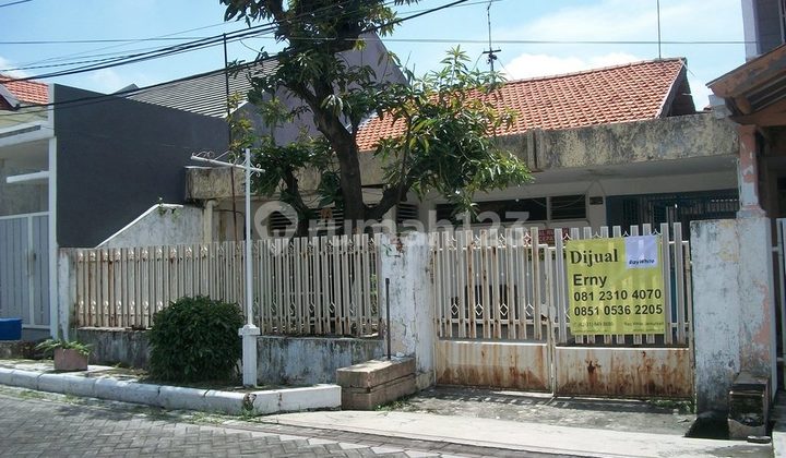 Rumah Hitung Tanah !!! di Rungkut Mejoyo Selatan Surabaya Timur, Luas 10 x 20 m2, SHM, Hadap Utara