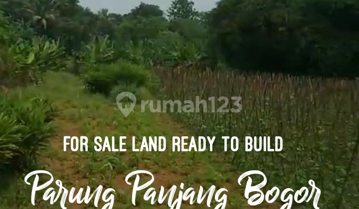 Land for Sale in Parung Panjang, Bogor – Suitable for Investment