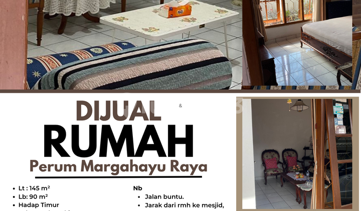 Dijual Rumah Perumahan Margahayu Raya 1