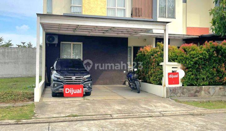 Rumah 2 Lantai Full Renovasi Siap Huni di Cluster Samata Harapan Indah 1