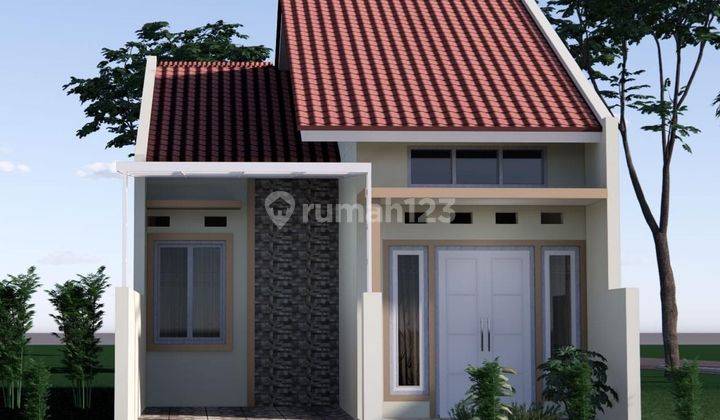 Rumah 1 Lantai Minimalis Modern di Harapan Jaya Bekasi 1