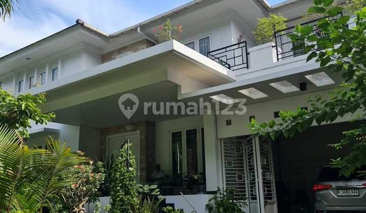 For Sale Fast House Menteng Bintaro Semi-Furnished Luxury Ready to Live In