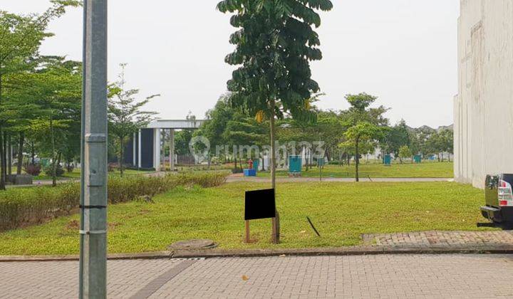 Kavling Samping Taman Lingkungan Bagus Siap Bangun di Eminent BSD 1