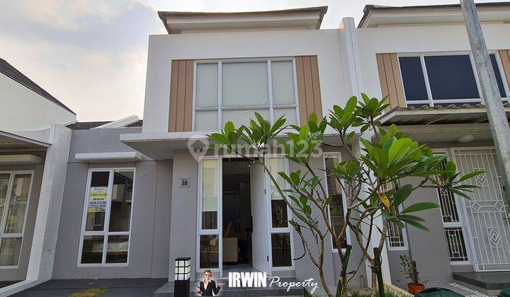 Rumah Cantik Paramount Petals Cluster Canna Kondisi Baru Dengan Lantai Mezzanine  2