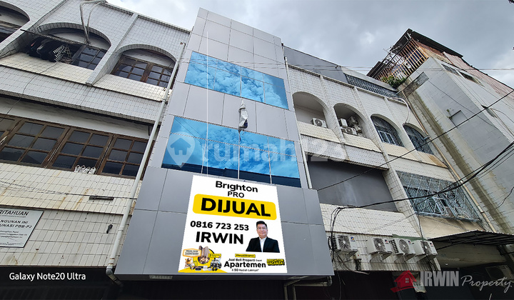 Ruko Gandeng 4 Lantai di Jl. Pangeran Jayakarta – Lokasi Strategis untuk Bisnis Sukses