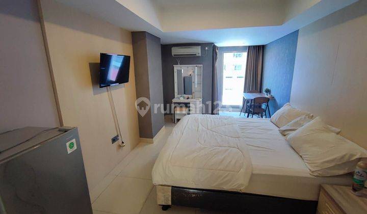 Apartemen studio furnished tengah kota Semarang dekat simpang lima dekat tugu muda disewakan di apartemen Louis Kienne Pandanaran ( pinnacle ) semarang tengah 2