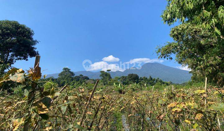 Dijual tanah ciapus murah view gunung salak dan kota bogor 2