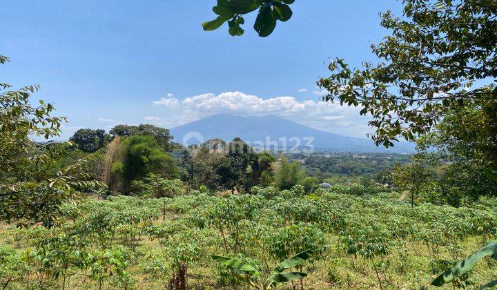 Tanah Dijual Dekat Sumarecon Bogor Gunung Geulis Best View Salak 2