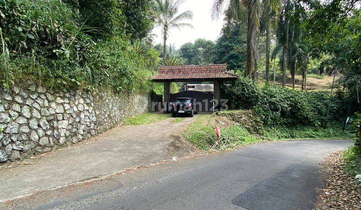 tanah murah cijeruk bonus villa pinggir jalan utama view gunung 2