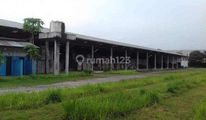 Tanah + Bangunan , Cocok Untuk Industri, di Balongbendo, Krian 1