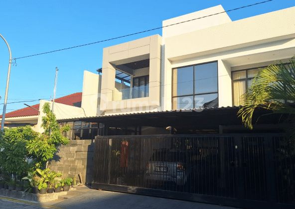 Butuh Cepat Laku Rumah 2lt Mewah Modern Minimalis Semi Furnished, Nirwana Eksekutif Blok Cc Surabaya Timur 1