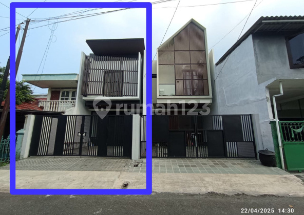 Dijual rumah modern minimalis baru gres 2lt siap pakai Baruk Utara Surabaya Timur 1