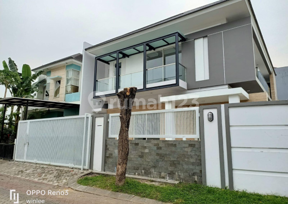 DIJUAL RUMAH MEWAH KERTAJAYA INDAH REGENCY CBD SURABAYA TIMUR 1