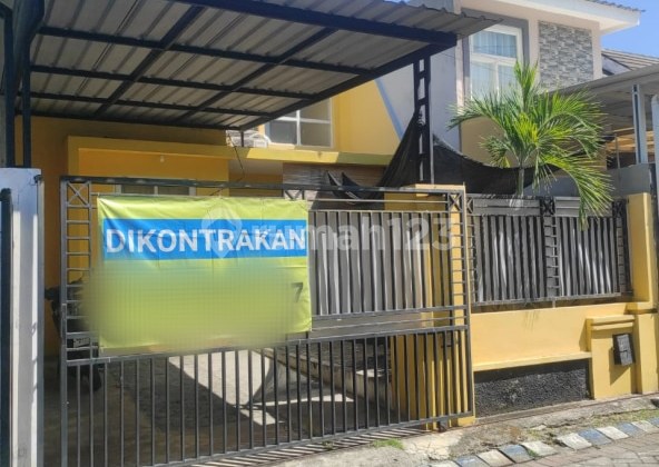 Disewakan Rumah Cluster 1 Lantai, Purimas Dekat Kampus Upn, Sby Timur 1