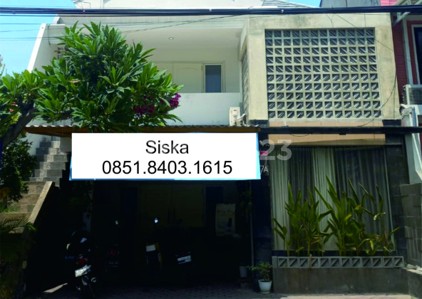 Dijual rumah Gayung kebonsari pinggir jalan raya cocok untuk Usaha 1