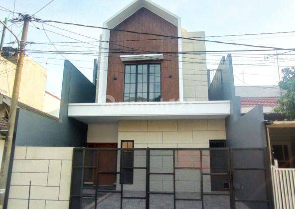 Rumah Baru 2Lantai Minimalis Scandinavian Rungkut Asri Tengah 1