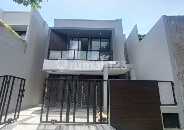 Jual Rumah Baru Scandinavian Minimalis 2 Lantai Taman Gayungsari Dekat Frontage Road A Yani 1