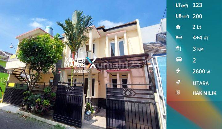 Rumah + Kos Full Furnish Kawasan Kampus di Kendalsari Malang 1