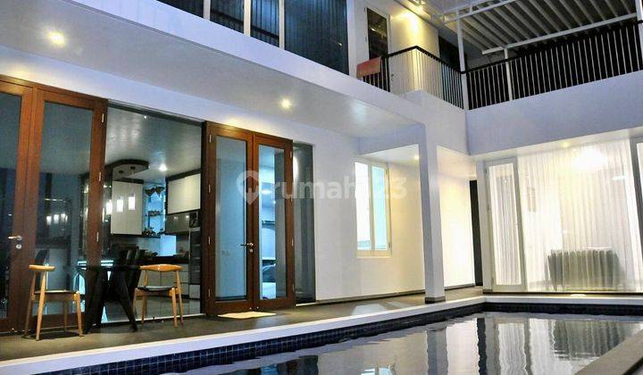 Rumah Full Furnish Plus Private Pool di Riverside Malang 2